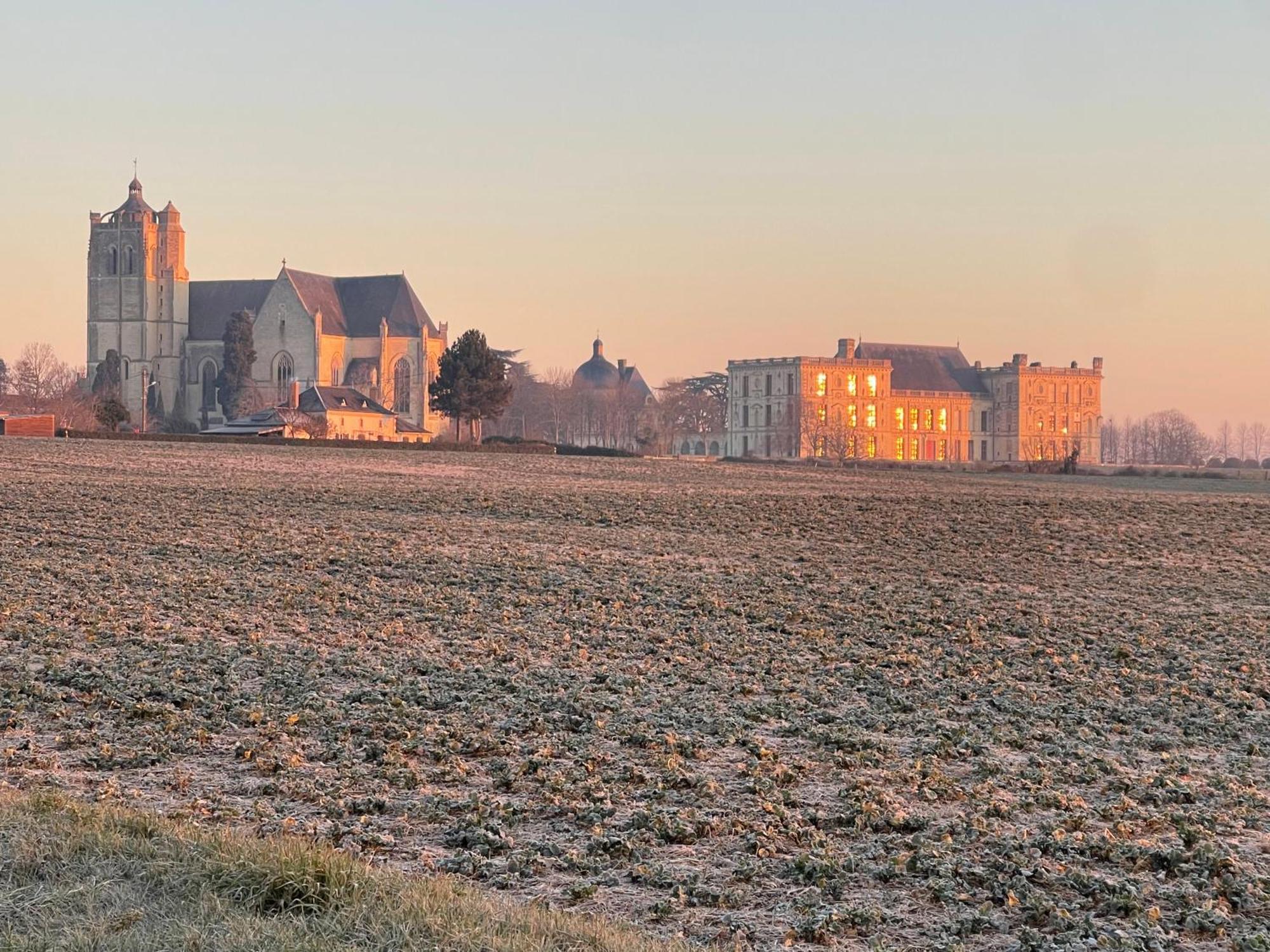 Le Chateau De Leugny Oiron Buitenkant foto